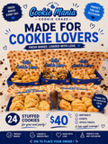 Party size stuffed cookies