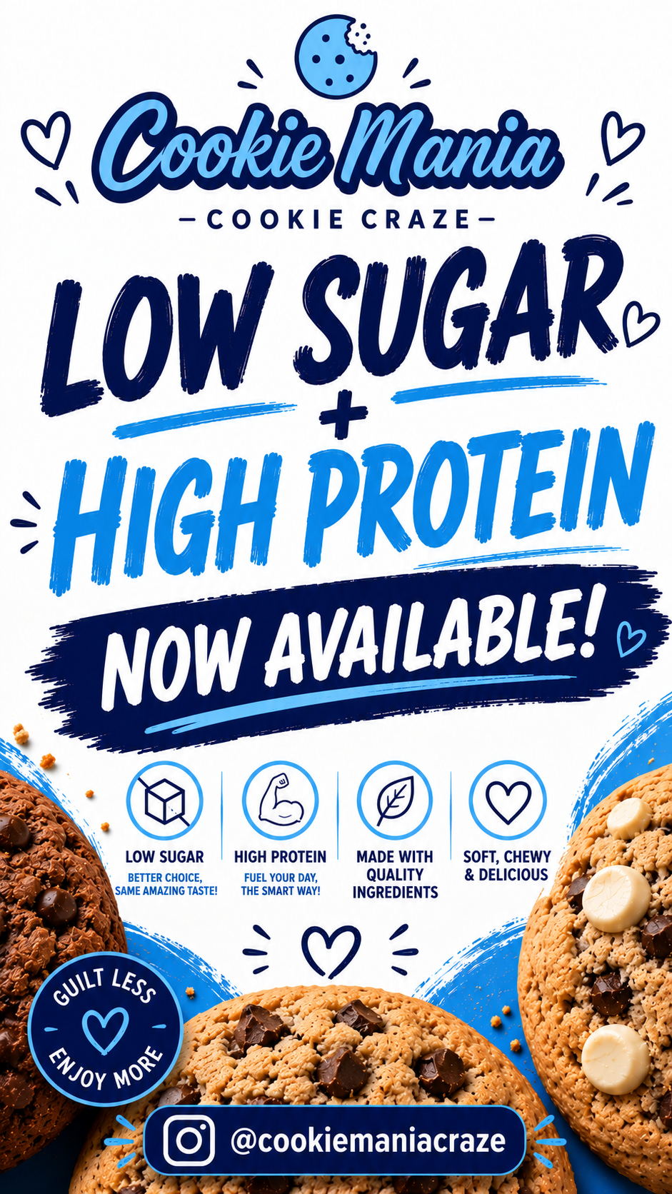 Protein cookies 2 pack